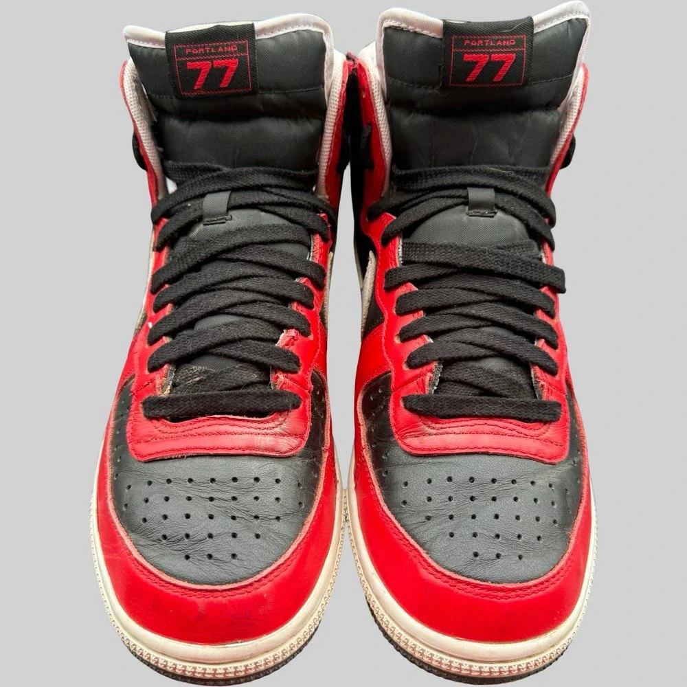 Nike Terminator High Portland Trail Blazers Men's 8 Red Black FN4442-001 Shoes